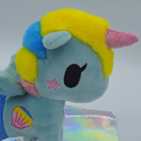 Tokidoki Neon Star Shelly Mermicorno Plush - Picture 2 of 7